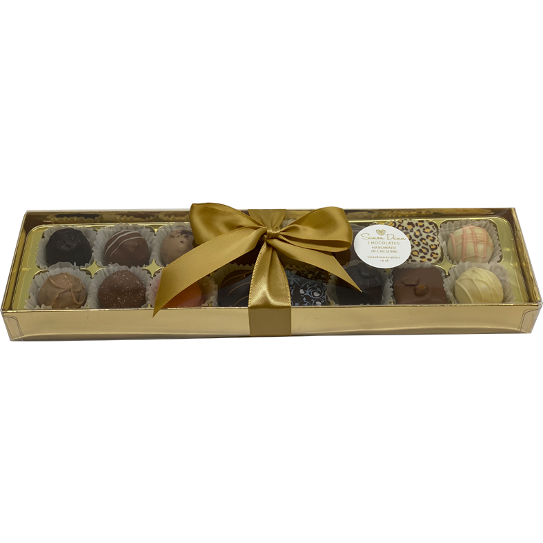 Selection box contains 16 chocolates