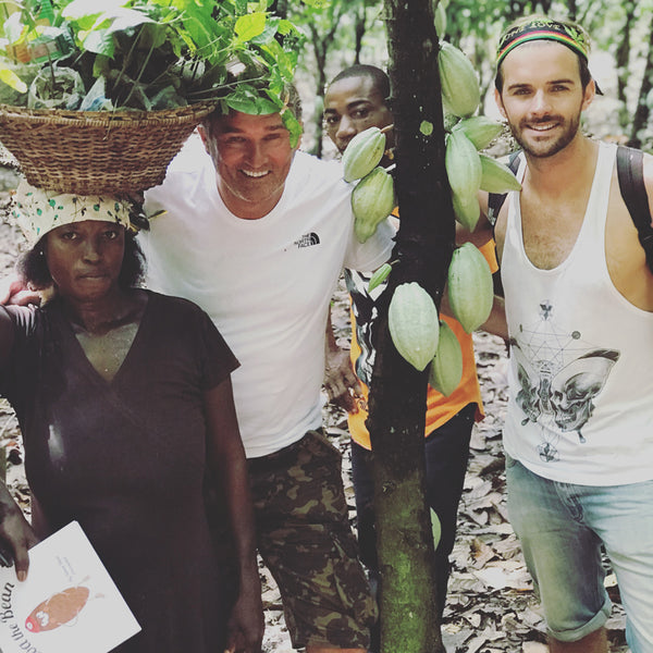 Ghana cocoa plantation trip