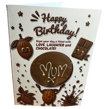 Load image into Gallery viewer, Personalised Chocolate Birthday Cards - FREE DELIVERY