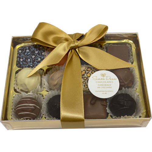 Selection box contains 12 chocolates