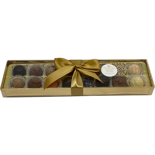 Selection box contains 16 chocolates