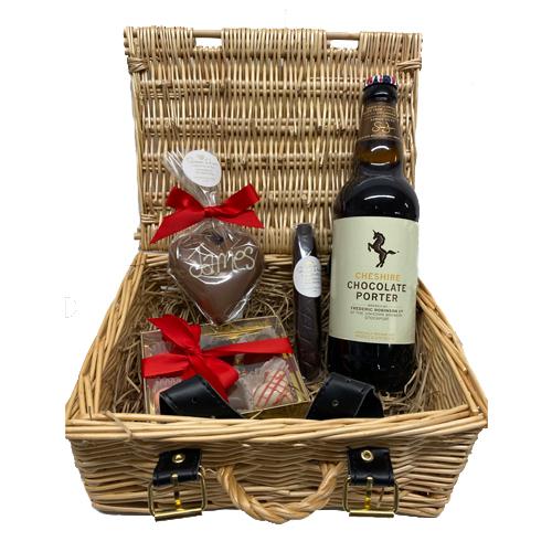 Valentines chocolate hamper for him