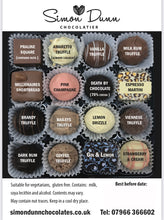 Load image into Gallery viewer, Chocolate box - handmade chocolates (36 chocs)
