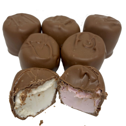 Chocolate marshmallows