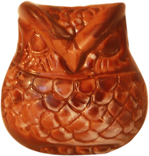 Chocolate owl