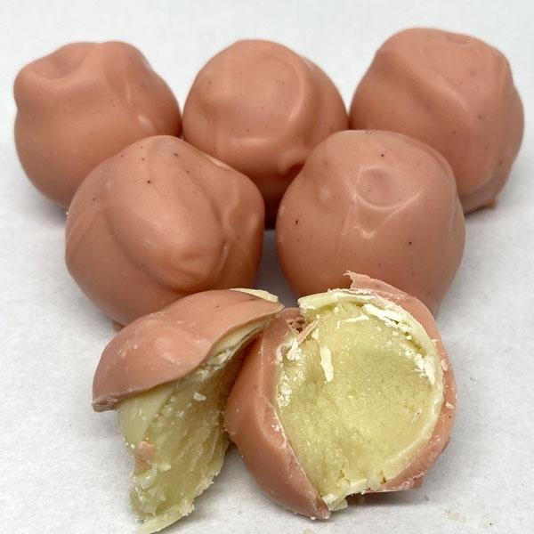 Pink Champagne handmade chocolates